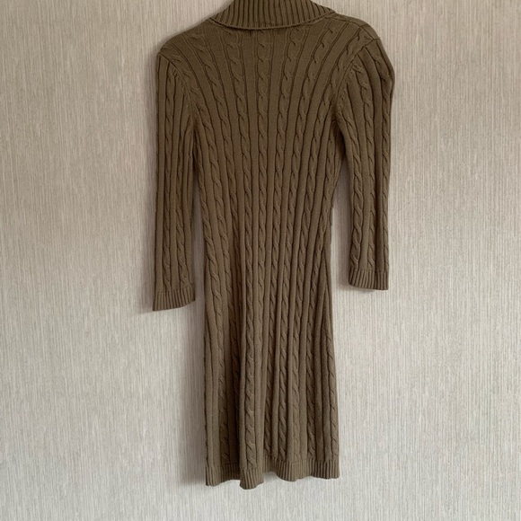 Calvin Klein Brown Sweater Dress Size Small - Picture 8 of 9